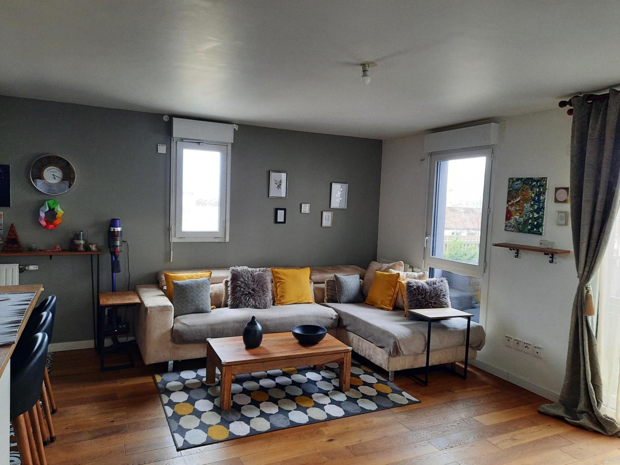 Magnifique Appartement Avec Terrasse Et Parking, 8 Personnes Nanterre Exterior photo